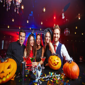 Halloween DJ performing in Barnsley