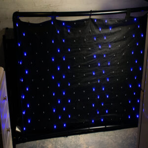 Photo of Blue LED DJ Starcloth