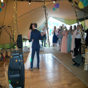 BRIDE AND GROOM 1ST WEDDING DANCE HAREWOOD FARM HARROGATE