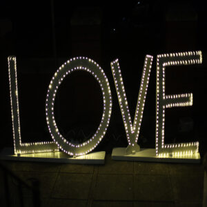 Photo of Love White LED Sign